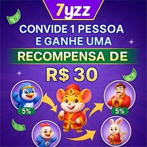 7yzz Indique amigos para receber um bônus